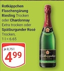 Flaschengärung Riesling Trocken Angebote von Rotkäppchen bei GLOBUS Gotha für 4,99 €