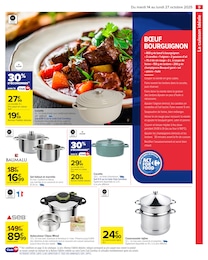 Prix et réduction Faitout dans le prospectus Carrefour en cours Offre Faitout dans le catalogue Carrefour du moment à la page 9