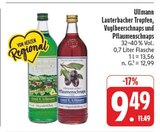 EDEKA - Vogelbeerschnaps Angebot im Prospekt Vogelbeerschnaps bei EDEKA im Prospekt "" für 9,49 €