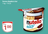 Nutella & Go! im Angebot bei GLOBUS in Neunkirchen Nutella & Go! Angebote von Ferrero bei GLOBUS Neunkirchen für 1,00 €