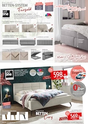 Bett im Zurbrüggen Prospekt in Bünde Aktueller Zurbrüggen Prospekt mit Bett, "MITNAHME MÖBEL", Seite 4