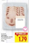 Geflügel-Mortadella Junior von Gutfried für 1,79 € bei E center im Angebot Geflügel-Mortadella Junior von Gutfried im aktuellen E center Prospekt