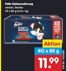 Katzennahrung Angebote von Felix bei Netto Marken-Discount Schweinfurt für 11,99 €