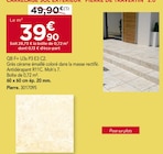 Gedimat Saint-Dézery - Promo CARRELAGE SOL EXTERIEUR PIERRE DE TRAVERTIN 2.0 Promo CARRELAGE SOL EXTERIEUR PIERRE DE TRAVERTIN 2.0 à 39,90 € dans le catalogue Gedimat à Saint-Dézery
