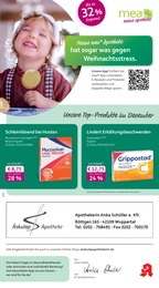 mea - meine apotheke Prospekt "Unsere Dezember-Angebote" für Wuppertal, 4 Seiten, 01.12.2025 - 31.12.2025