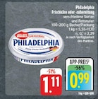 EDEKA - Frischkäse oder -zubereitung Angebot im Prospekt Frischkäse oder -zubereitung bei EDEKA im Prospekt "" für 0,99 €