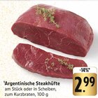 Argentinische Steakhüfte im Angebot bei E center in Rottenburg Argentinische Steakhüfte Angebote bei E center Rottenburg für 2,99 €