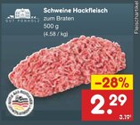 Aktuelles Schweine Hackfleisch Angebot bei Netto Marken-Discount in Osnabrück ab 2,29 €