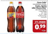 Coca-Cola oder Mezzo Mix Angebote von Coca-Cola bei Marktkauf Zeitz für 0,99 €