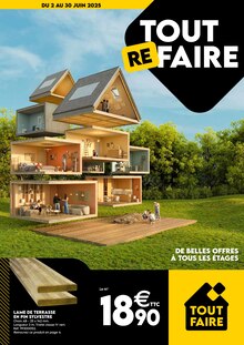 Prospectus Tout Faire en cours, "TOUT REFAIRE", page 1 sur 8
