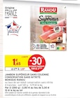 Jambon supérieur sans couenne - MONIQUE RANOU - Intermarché Jambon supérieur sans couenne - MONIQUE RANOU à 1,15 € dans le catalogue Intermarché