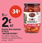 Ravioli nos saveurs d'Italie - Maison Rivière dans le catalogue E.Leclerc