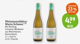 Bio-Riesling von Weinmanufaktur Maria Schwan im aktuellen tegut Prospekt für 4,99 €