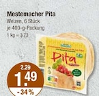 Pita im V-Markt Prospekt Pita von Mestemacher im aktuellen V-Markt Prospekt für 1,49 €