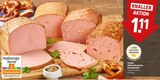 Aktuelle Wurst Angebote bei REWE in Nürnberg Aktuelles GQB Strohschwein Backleberkäse Angebot bei REWE in Nürnberg ab 1,11 €