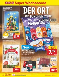 Netto Marken-Discount Milka Adventskalender im Prospekt 