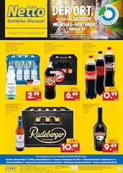 Aktueller Netto Marken-Discount Prospekt mit Radeberger, "DER ORT, AN DEM DU IMMER AUSGEZEICHNETE PREISE FINDEST.", Seite 1