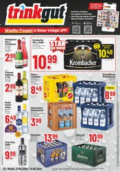 Aktueller Trinkgut Getränkemarkt Prospekt in Bedburg-Hau und Umgebung, "Aktuelle Angebote" mit 6 Seiten, 27.05.2024 - 01.06.2024