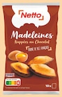 MADELEINES NAPPÉES AU CHOCOLAT - NETTO en promo chez Netto Montreuil à 1,59 €