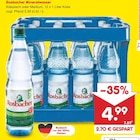 Mineralwasser im Angebot bei Netto Marken-Discount in Rüsselsheim Mineralwasser Angebote von Rosbacher bei Netto Marken-Discount Rüsselsheim für 4,99 €