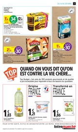 Huile Alimentaire Angebote im Prospekt "50% REMBOURSÉS EN BONS D'ACHAT SUR TOUT LE RAYON SURGELÉS SUCRÉS" von Intermarché auf Seite 9