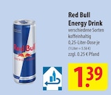 Energy Drink Angebote von Red Bull bei famila Nordost Stade für 1,39 €