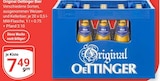 Aktuelles Original Oettinger Bier Angebot bei GLOBUS in Ludwigshafen (Rhein) ab 7,49 €