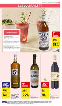 Promotion Crème De Cassis dans le prospectus Carrefour Market, valable du 03/06/2025 au 15/06/2025 Promo Crème De Cassis dans le catalogue Carrefour Market du moment à la page 19