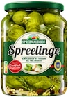 Spreelinge Gewürzgurken Angebote von Spreewaldhof bei REWE Gladbeck für 1,69 €