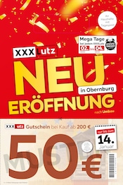 Aktueller XXXLutz Möbelhäuser Möbel & Einrichtung Prospekt in Michelstadt und Umgebung, "NEUERÖFFNUNG" mit 8 Seiten, 27.12.2024 - 14.01.2025