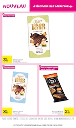 Prix et réduction Chocolat dans le prospectus Carrefour Market en cours Offre Chocolat dans le catalogue Carrefour Market du moment à la page 10