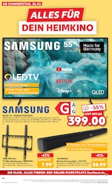 Fernseher im Kaufland Prospekt in Bad Mergentheim Aktueller Kaufland Prospekt mit Fernseher, "Aktuelle Angebote", Seite 44