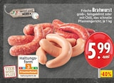 Frische Bratwurst grob Angebote von meinLand bei EDEKA Paderborn für 5,99 €