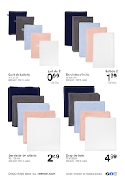 Offre Eponge dans le catalogue Zeeman du moment à la page 6