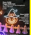 Neon-Schild Happy Halloween Angebote bei TEDi Lippstadt für 10,00 €