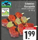 Schweinefiletspieße im Angebot bei EDEKA in Lünen Schweinefiletspieße Angebote von Neuland bei EDEKA Lünen für 1,99 €