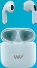Ecouteurs sans fil TWS Semi Melody 2 Bleu - W.A.Y en promo chez Intermarché Super Joué-lès-Tours à 5,90 €