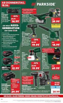 Bohrmaschine im aktuellen Kaufland Prospekt (Remscheid) Bohrmaschine im Kaufland Prospekt "Hier bin ich richtig" mit 56 Seiten (Remscheid)