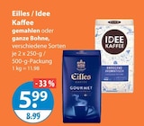 Kaffee gemahlen oder ganze Bohne bei V-Markt im Mainburg Prospekt für 5,99 €