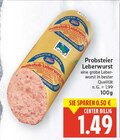 Probsteier Leberwurst von Pfeifer GmbH im aktuellen E center Prospekt
