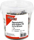 Spanplattenschrauben TX Angebote von GO/ON! bei Hagebaumarkt Stralsund für 7,99 €