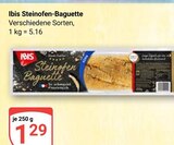 Steinofen-Baguette Angebote von Ibis bei GLOBUS Ludwigshafen für 1,29 €