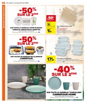 Vaisselle Angebote im Prospekt "Carrefour" von Carrefour auf Seite 36