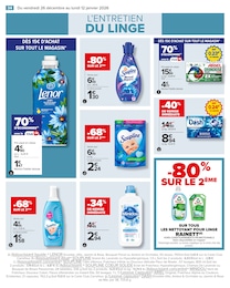 Prix et réduction Lenor dans le prospectus Carrefour en cours Offre Lenor dans le catalogue Carrefour du moment à la page 36