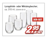 Longdrink- oder Whiskeybecher Angebote bei Möbel AS Darmstadt für 2,95 €