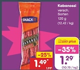 Aktuelle Mettwurst Angebote bei Netto Marken-Discount in Frankfurt (Main) Aktuelles Kabanossi Angebot bei Netto Marken-Discount in Frankfurt (Main) ab 1,29 €