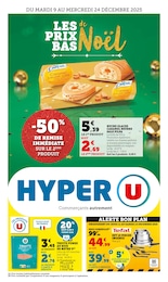 Catalogue Hyper U à Mende "LES PRIX BAS de Noël", 60 pages, 09/12/2025 - 24/12/2025 Prospectus Hyper U à Mende "LES PRIX BAS de Noël", 60 pages, 09/12/2025 - 24/12/2025