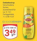 Getränkesirup im Angebot bei GLOBUS in Bensheim Getränkesirup Angebote von sodastream bei GLOBUS Bensheim für 3,49 €