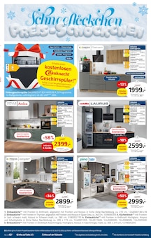 Küche im aktuellen ROLLER Prospekt (Bochum) Küche im ROLLER Prospekt "Schneeflöckchen Preis-Schöckchen" mit 16 Seiten (Bochum)