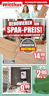 Witthus Heimtex-Fachmarkt GmbH Prospekt RENOVIEREN ZUM SPAR-PREIS! mit 10 Seiten